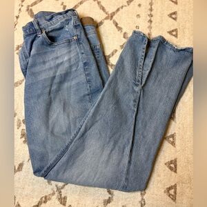 American Eagle women’s curvy 90’s bootcut split hem